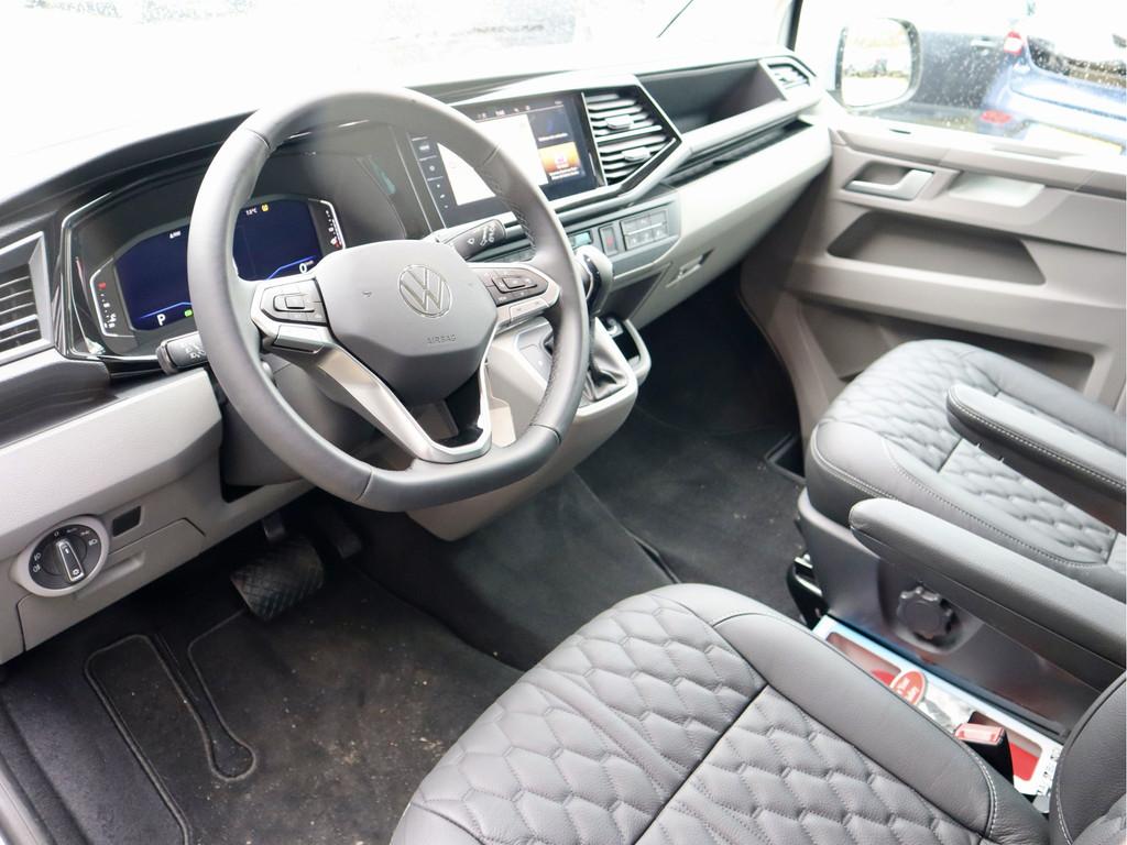 Volkswagen Transporter 2.0 TDI 204PK DSG LUXE DUBBELE CABINE, Auto's, Bestelauto's, Gebruikt, Euro 6, 4 cilinders, LED verlichting