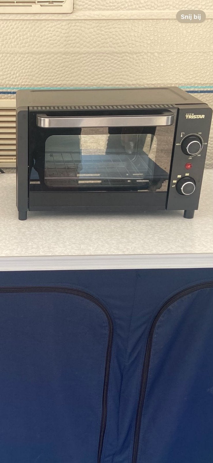Tristar Mini-oven - Compact en veelzijdig, Ophalen, Minder dan 45 cm, Minder dan 45 cm, Zo goed als nieuw