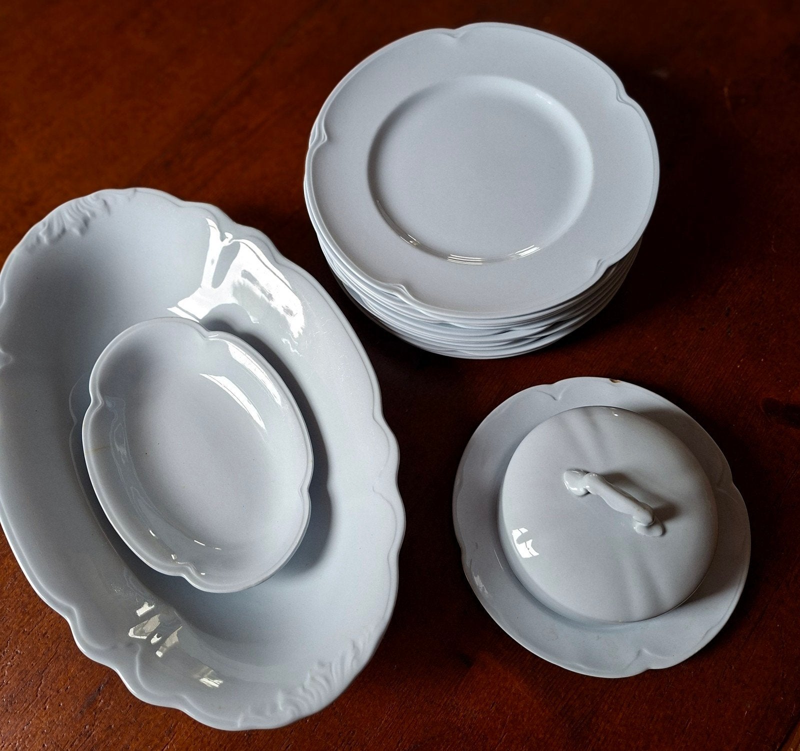 Vintage Johnson Bros Greydean serviesonderdelen, Ophalen of Verzenden