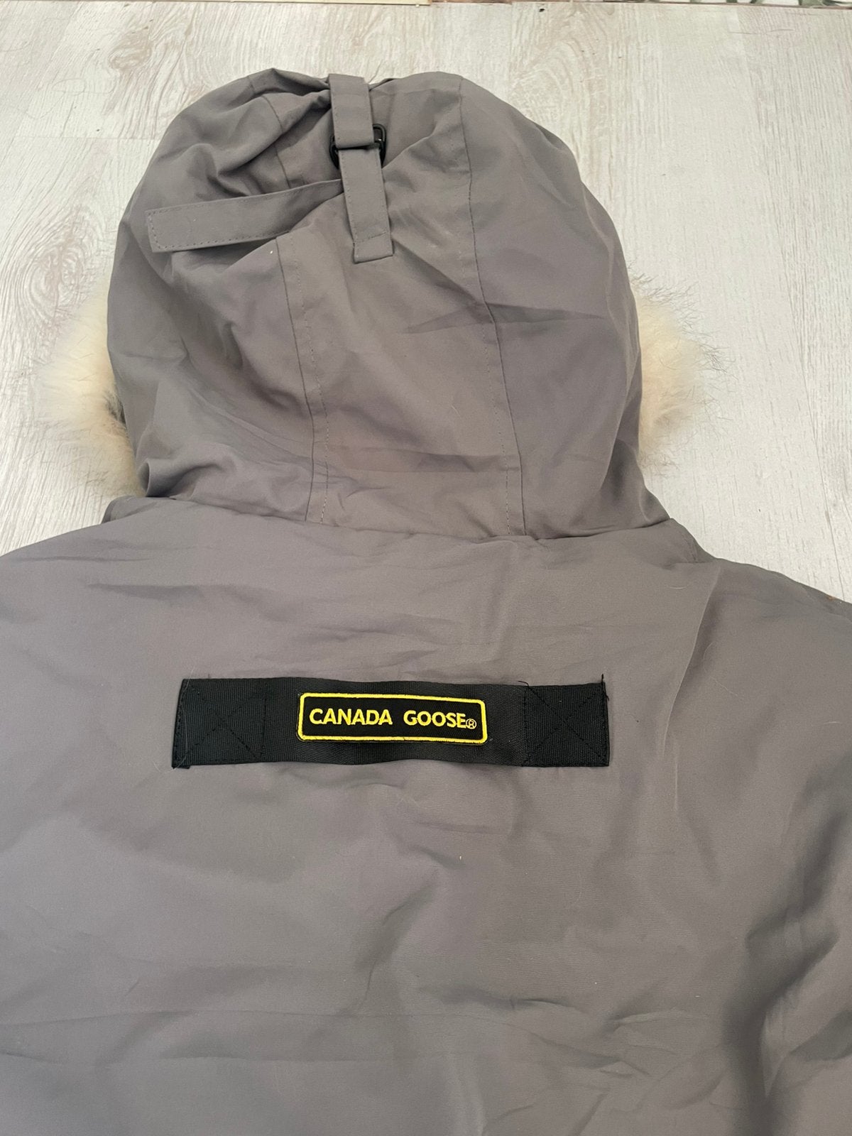 Grijze canada goose jas (mannen) maat xxl, Ophalen, Zo goed als nieuw, Overige maten, Grijs