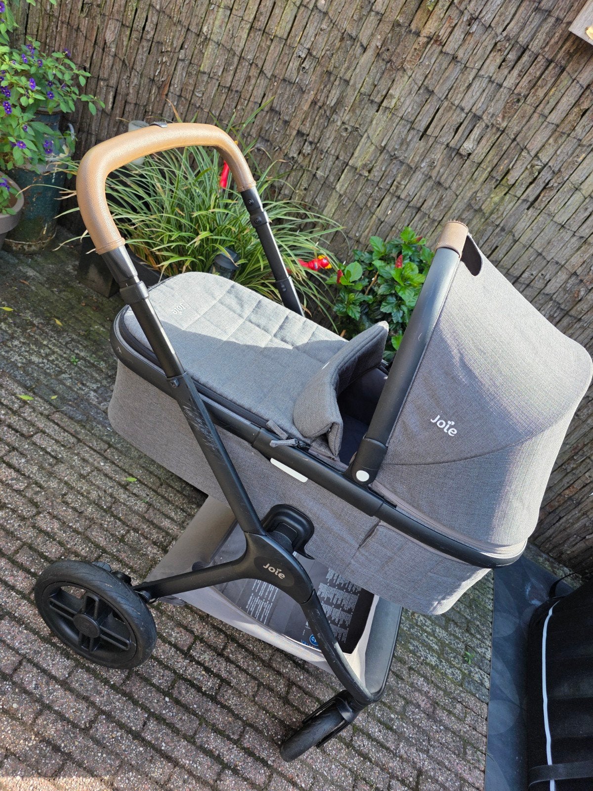 Joie kinderwagen 3 in 1, Ophalen, Combiwagen, Overige merken, Verstelbare duwstang