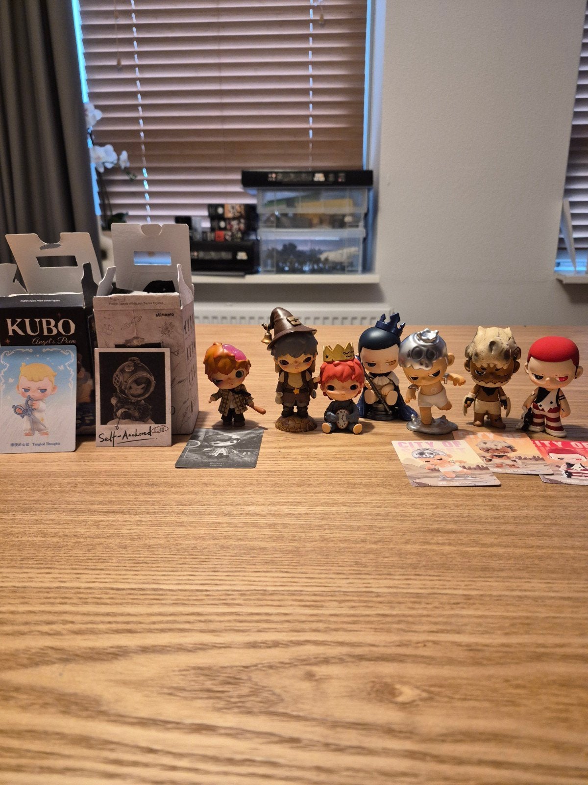 Diverse Pop Mart Hirono en Kubo figuren, Ophalen of Verzenden, Zo goed als nieuw