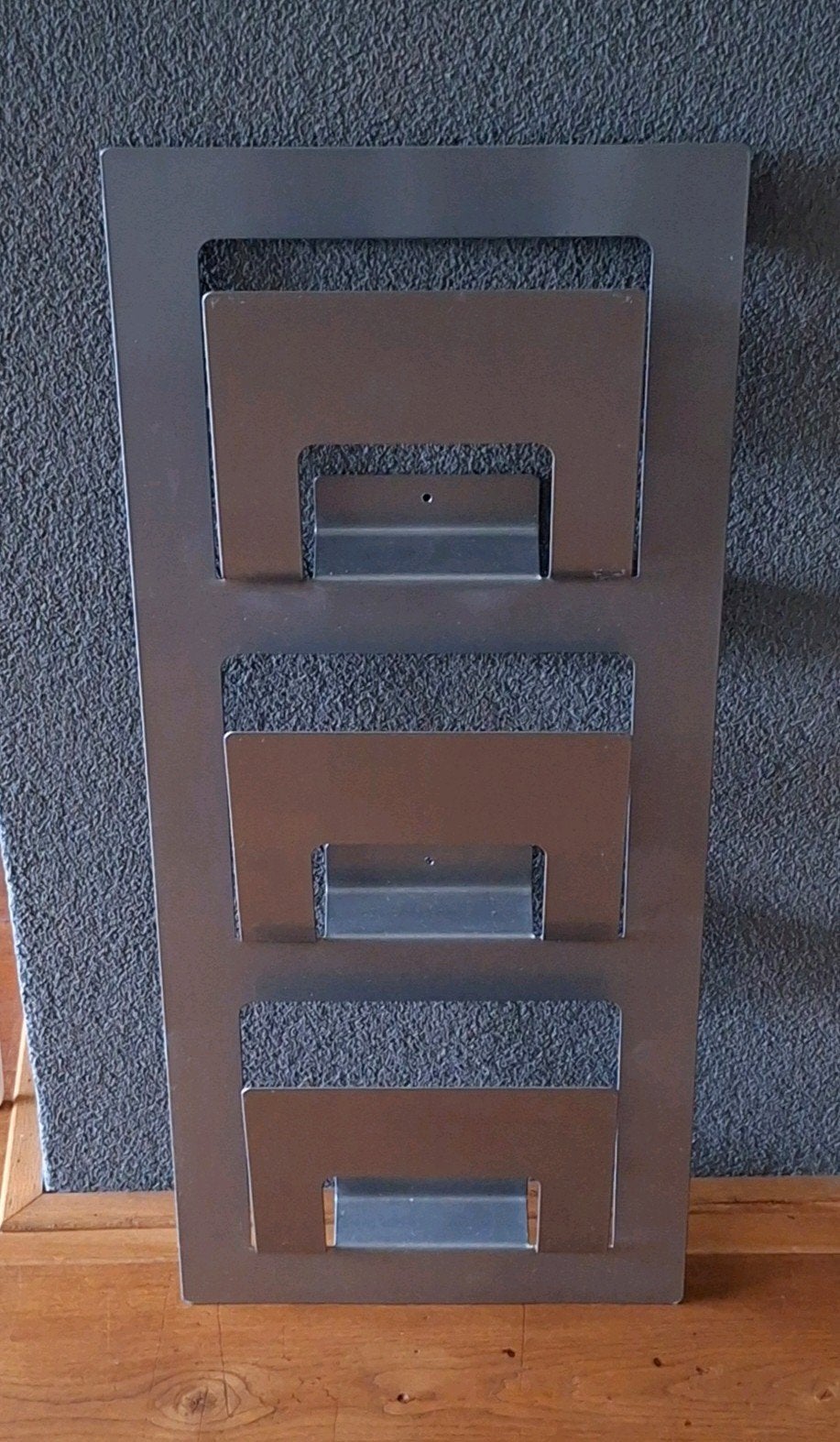 Vintage IKEA Skrissel / Spontan tijdschriftenrek, Metaal, Meerdere vakken, Ophalen of Verzenden, Zo goed als nieuw