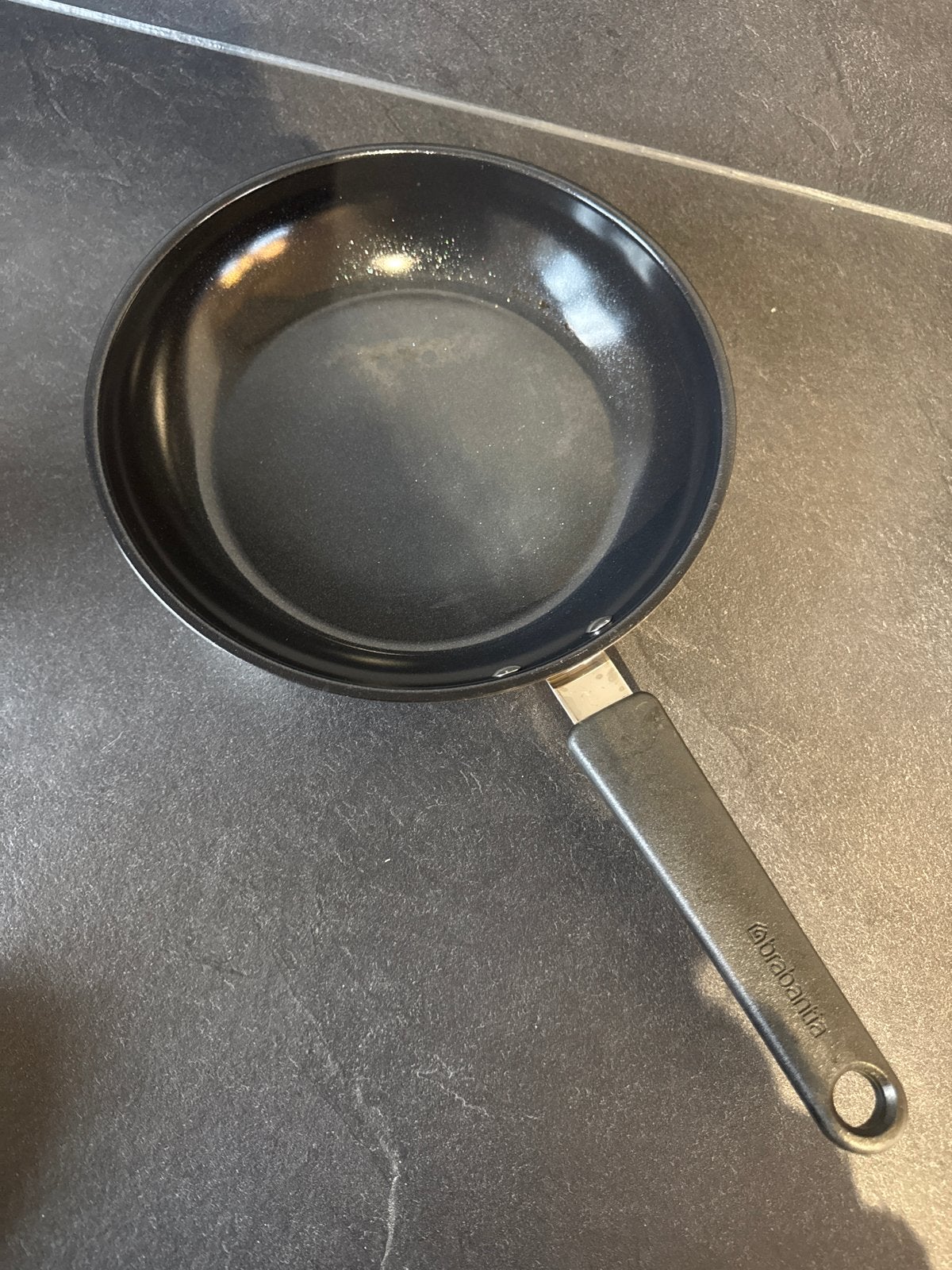 Gratis Brabantia koekenpan - Gebruikt maar in goede staat, Ophalen, Gebruikt, Koekenpan