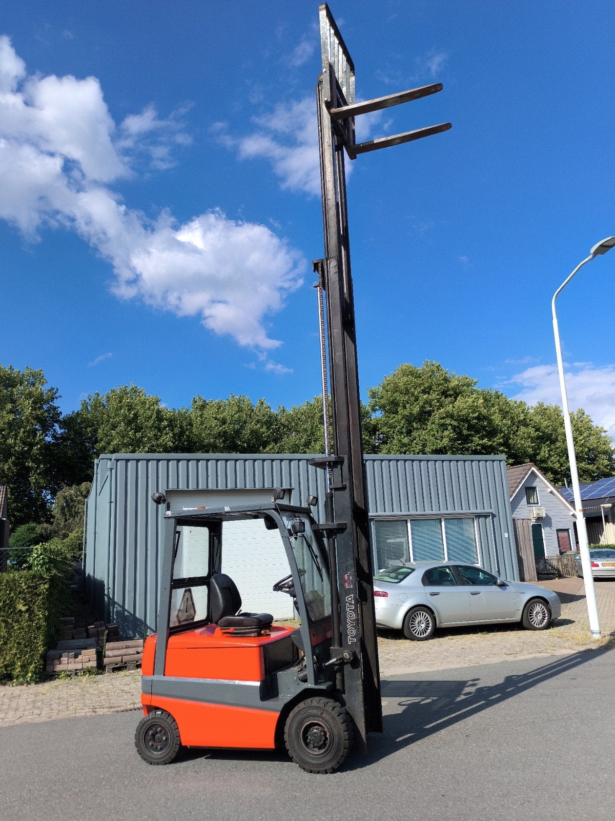 Heftruck Toyota FBM 25 electrische gratis bezorging, 1000 tot 2000 kg, Ophalen of Verzenden, Elektrisch, Heftruck