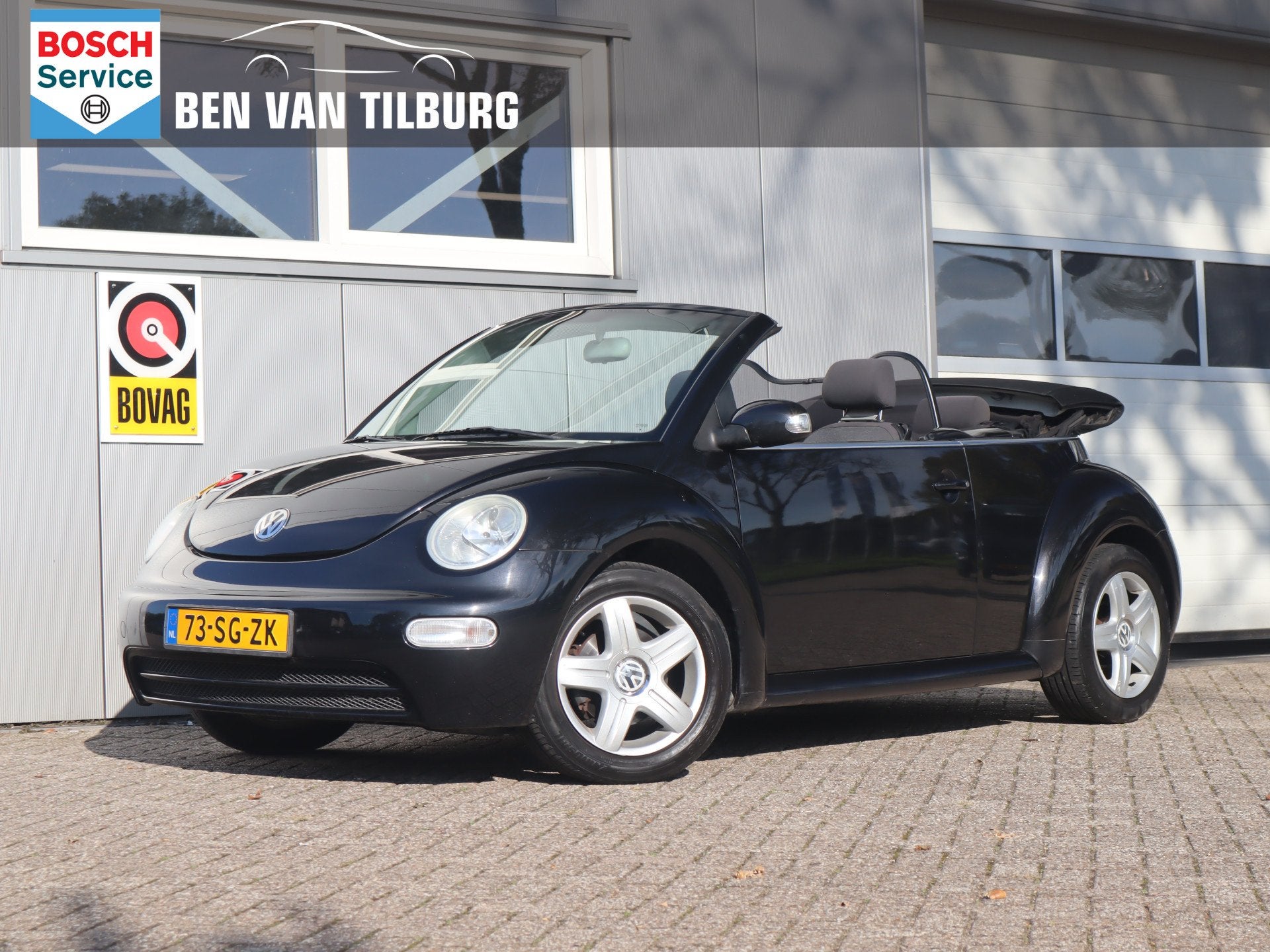 Volkswagen New Beetle Cabriolet 1.6 Turijn Comfort / Nieuw d, Stof, Gebruikt, Beetle (Kever), 4 cilinders