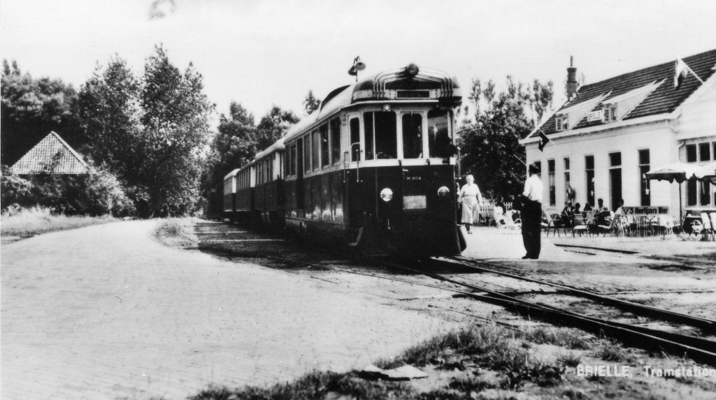 RTM Buurtspoorwegen Tram Station vml stoomtram, Verzamelen, Verzenden, 1960 tot 1980, Zuid-Holland