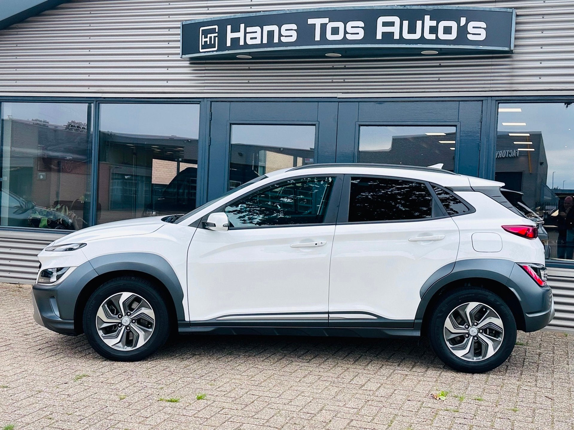Hyundai Kona 1.6 GDI HEV Fashion FACELIFT/ adapt.crc/ camera, Auto's, Gebruikt, Euro 6, Wit, Origineel Nederlands