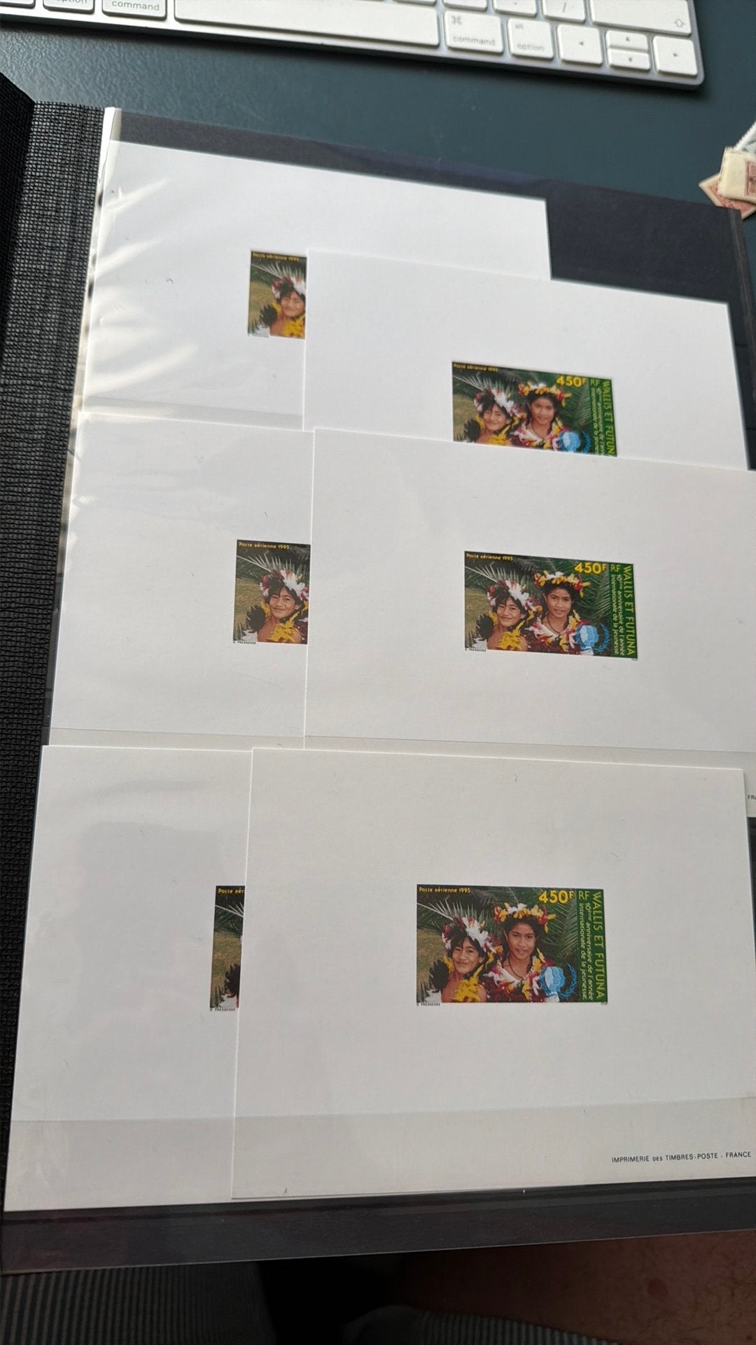 Wallis et futuna 107 epreuves de luxe postfris, Ophalen of Verzenden, Buitenland