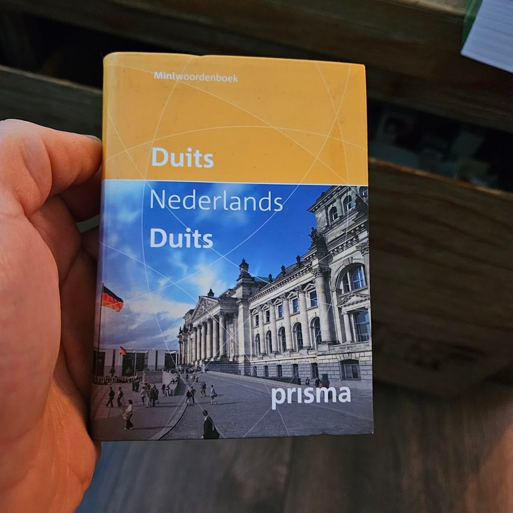 Prisma miniwoordenboek Duits-Nederlands Nederlands- Duits, Boeken, Ophalen of Verzenden, Zo goed als nieuw, Prisma of Spectrum