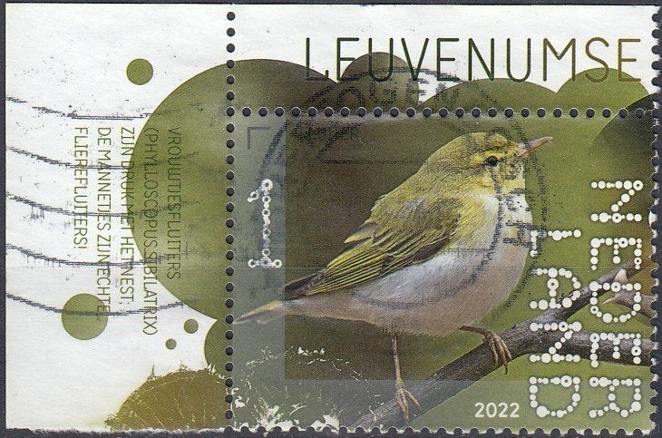 Nederland 11.04.1- 2022- Vogel- Fluiter- NVPH-4042- G, Verzenden, Na 1940, Gestempeld