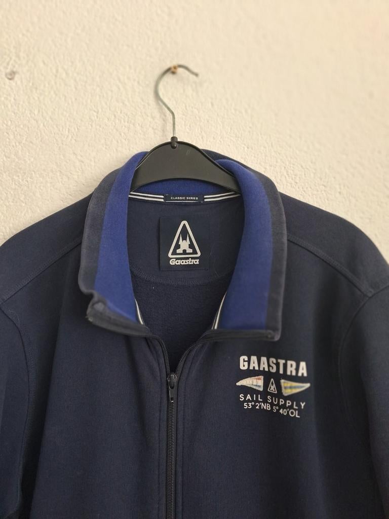 GAASTRA Heren Vest Maat L - Donkerblauw, Maat 52/54 (L), Gaastra, Blauw, Ophalen of Verzenden