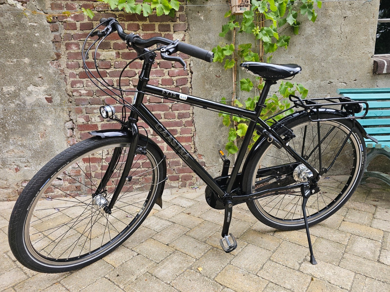 Gaastra Fyts 4.14 Rohloff vele opties, als nieuw., Velgrem, Versnellingen, Zo goed als nieuw, 53 tot 57 cm