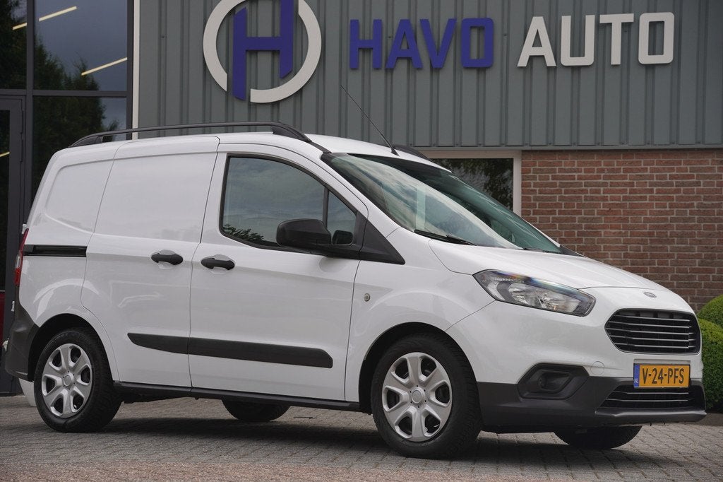 Ford Transit Courier 1.0 Trend, AIRCO, EX. BTW INCL. BPM, Voorwielaandrijving, Gebruikt, Zwart, 1189 kg