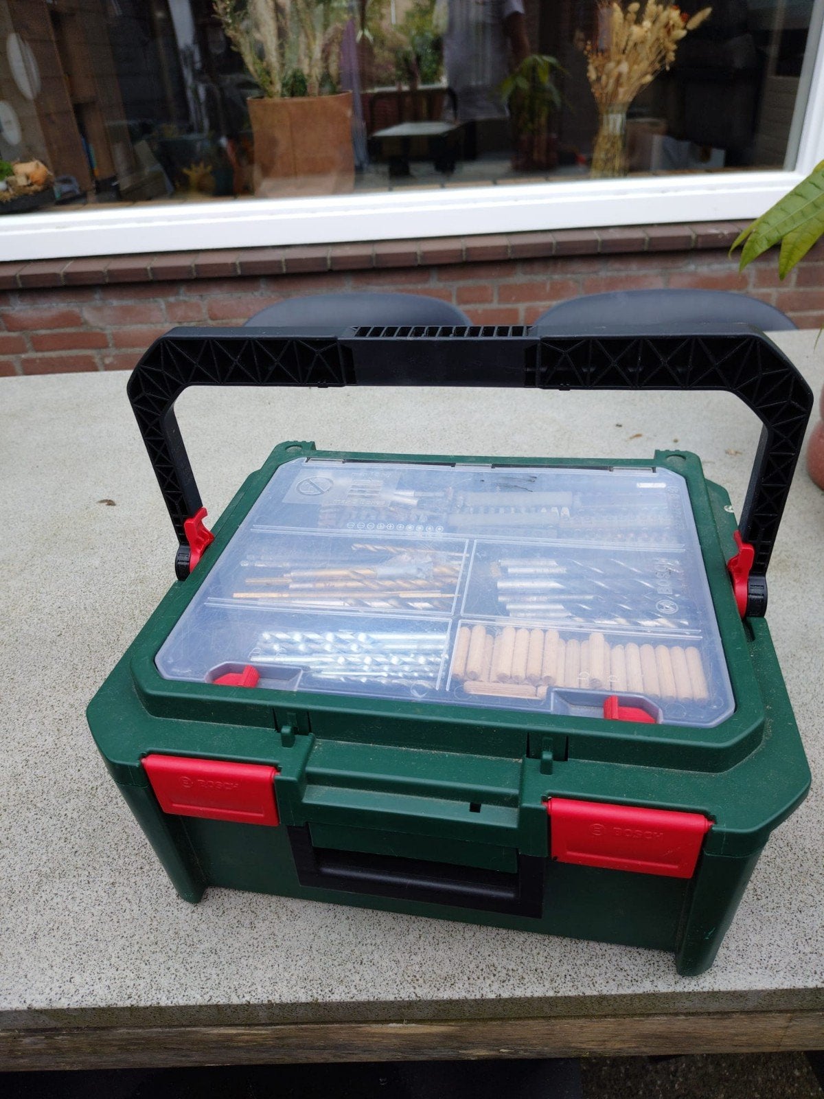 Bosch systembox M gereedschapskoffer, Ophalen, Zo goed als nieuw