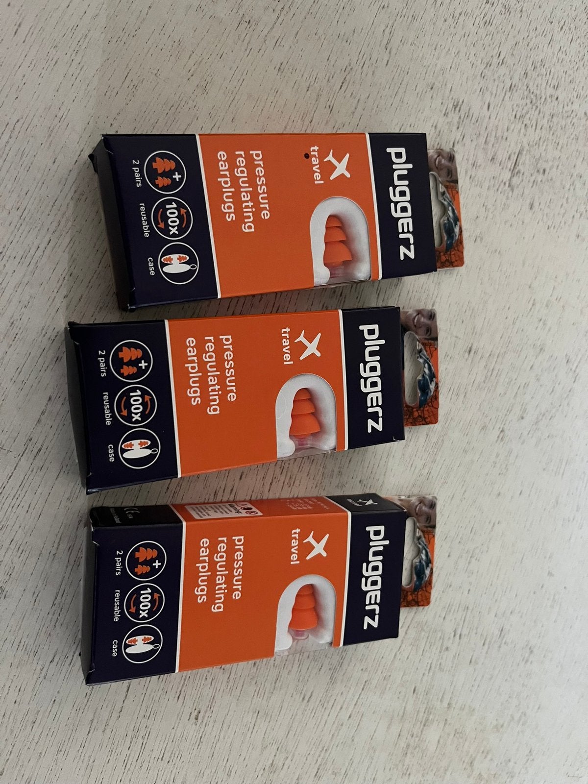 Pluggerz voor in het vliegtuig NIEUW OORDOPPEN, Ophalen of Verzenden, Nieuw