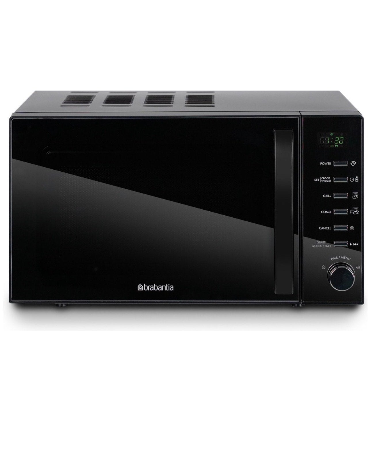 BRABANTIA BBEK1145DG Magnetron met Grillfunctie Zwart, Witgoed en Apparatuur, Magnetrons, Ophalen, Combimagnetron, Minder dan 45 cm