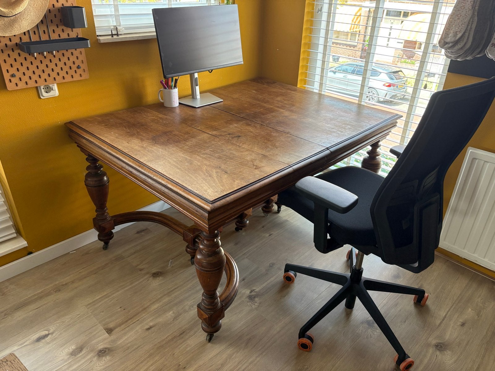 Antieke houten tafel, Ophalen of Verzenden