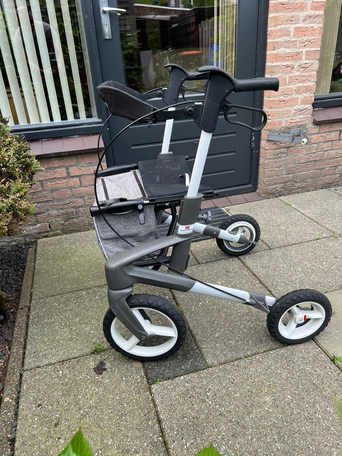 Topro Olympos ATR rollator (voor alle terreinen), Ophalen of Verzenden, Lichtgewicht, Zo goed als nieuw