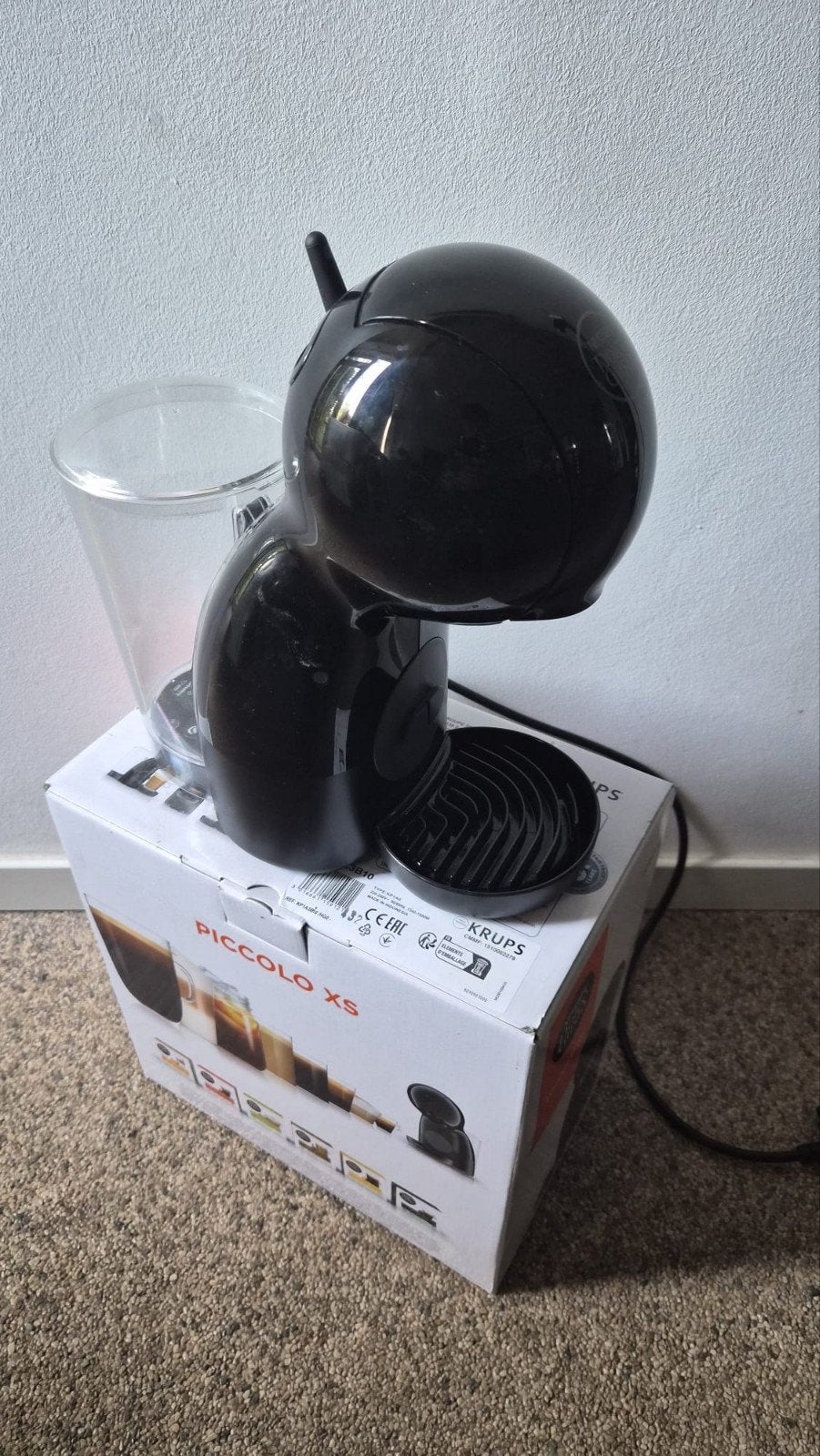 Nescafé Dolce Gusto Piccolo XS koffiezetapparaat, Ophalen, Koffiemachine, Zo goed als nieuw, 1 kopje