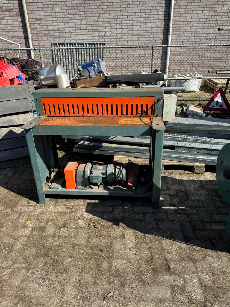 Zink knipbank, Ophalen, Gebruikt