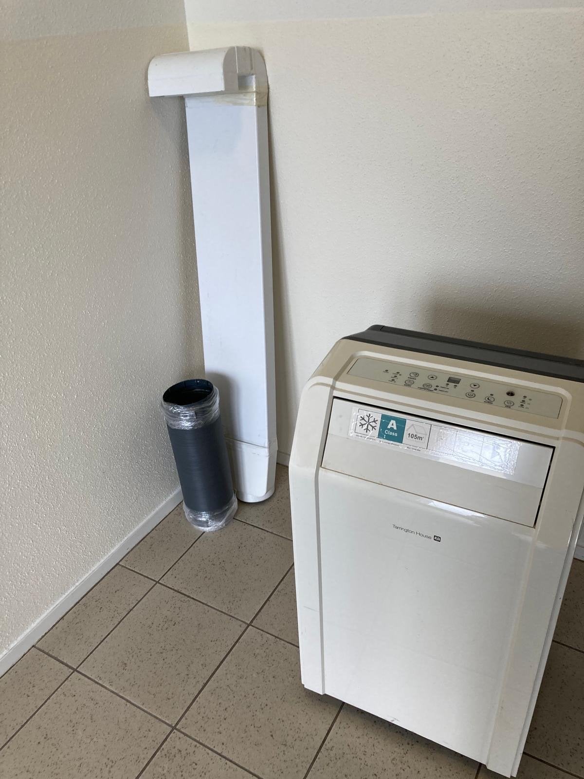 Tarrington House Mobiele Airco - Koelt ruimtes tot 105m³, Ophalen, 3 snelheden of meer, Zo goed als nieuw, Koelen en Ontvochtigen