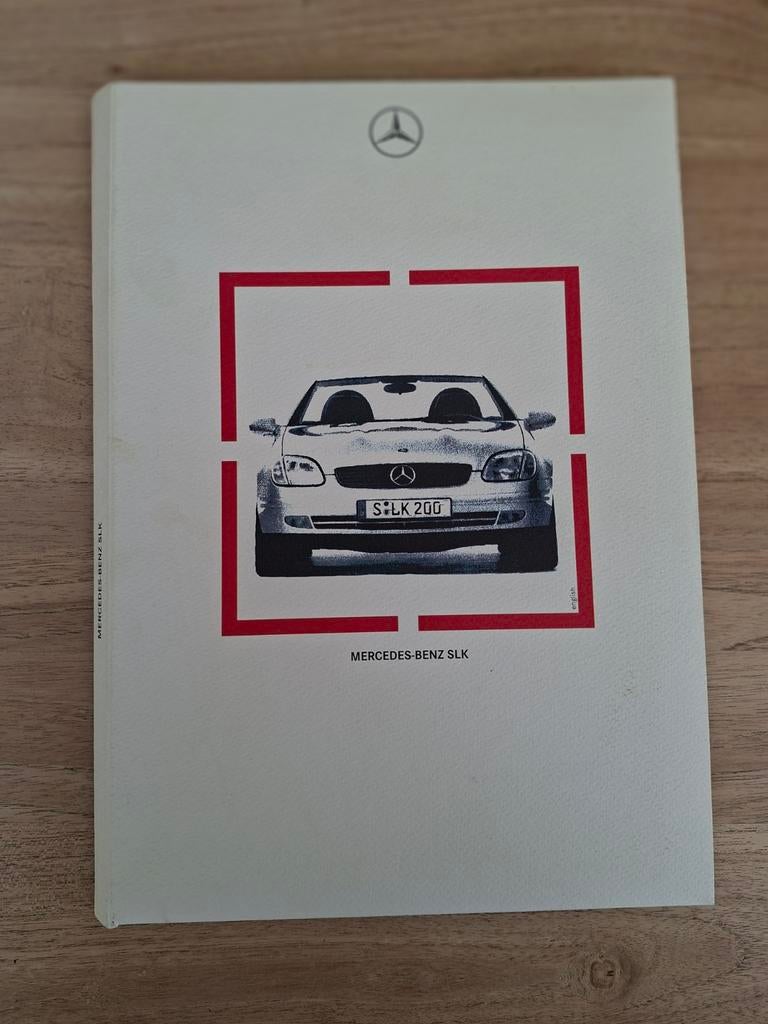 Persmap Mercedes SLK 1996 Engelstalig, Boeken, Ophalen of Verzenden, Gelezen, Mercedes