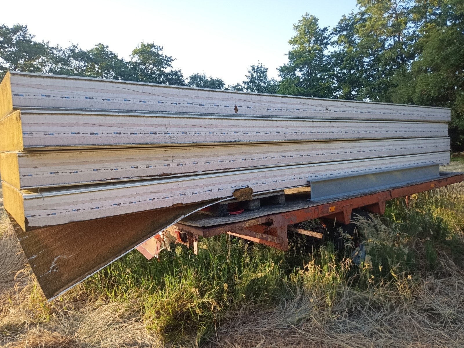Isocab Kingspan panelen, Ophalen of Verzenden, Hardschuim (Pir), 15 m² of meer