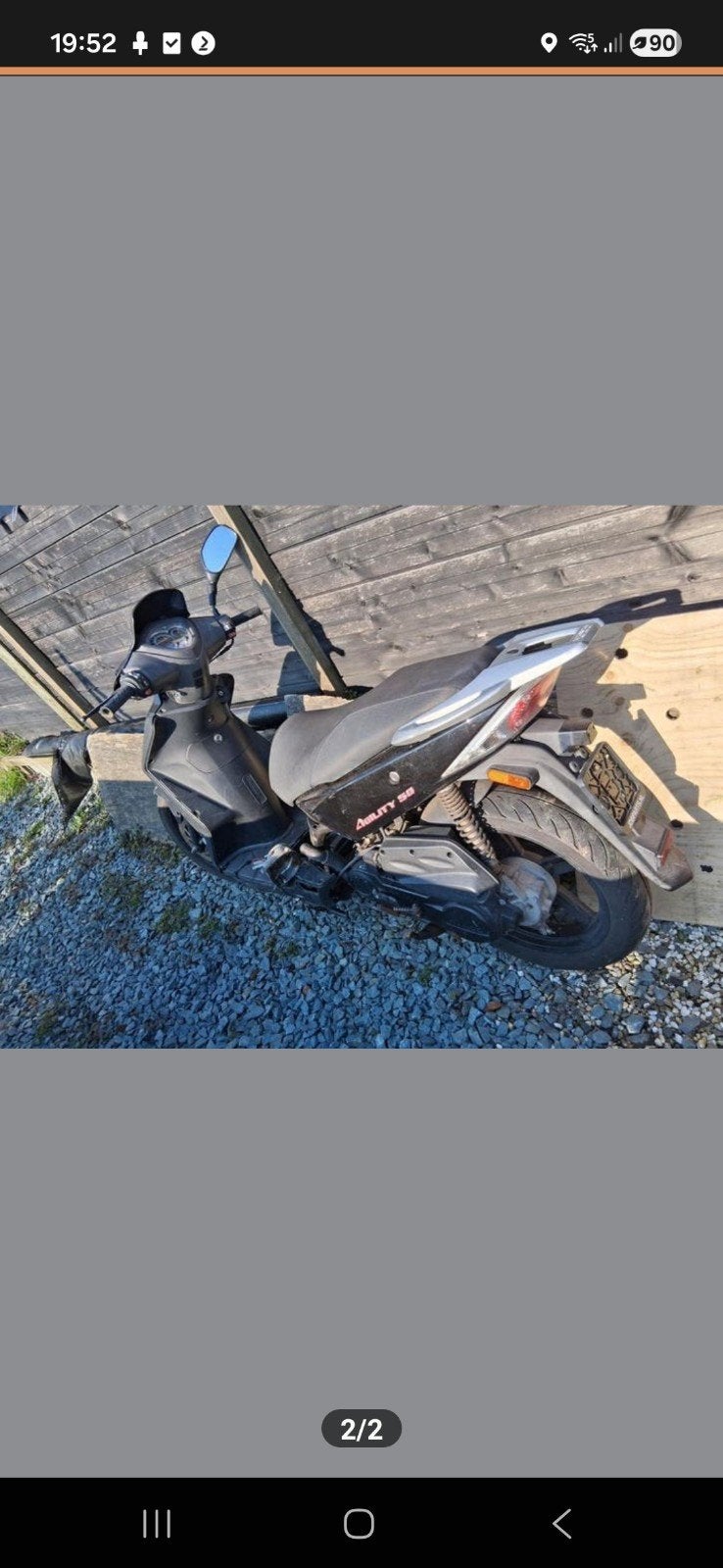 Kymco Agility 50 scooter - Gebruikt