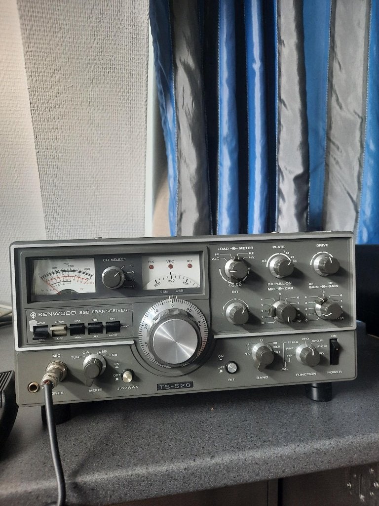 Kenwood TS 520, Telecommunicatie, Ophalen, Gebruikt, Zender en Ontvanger
