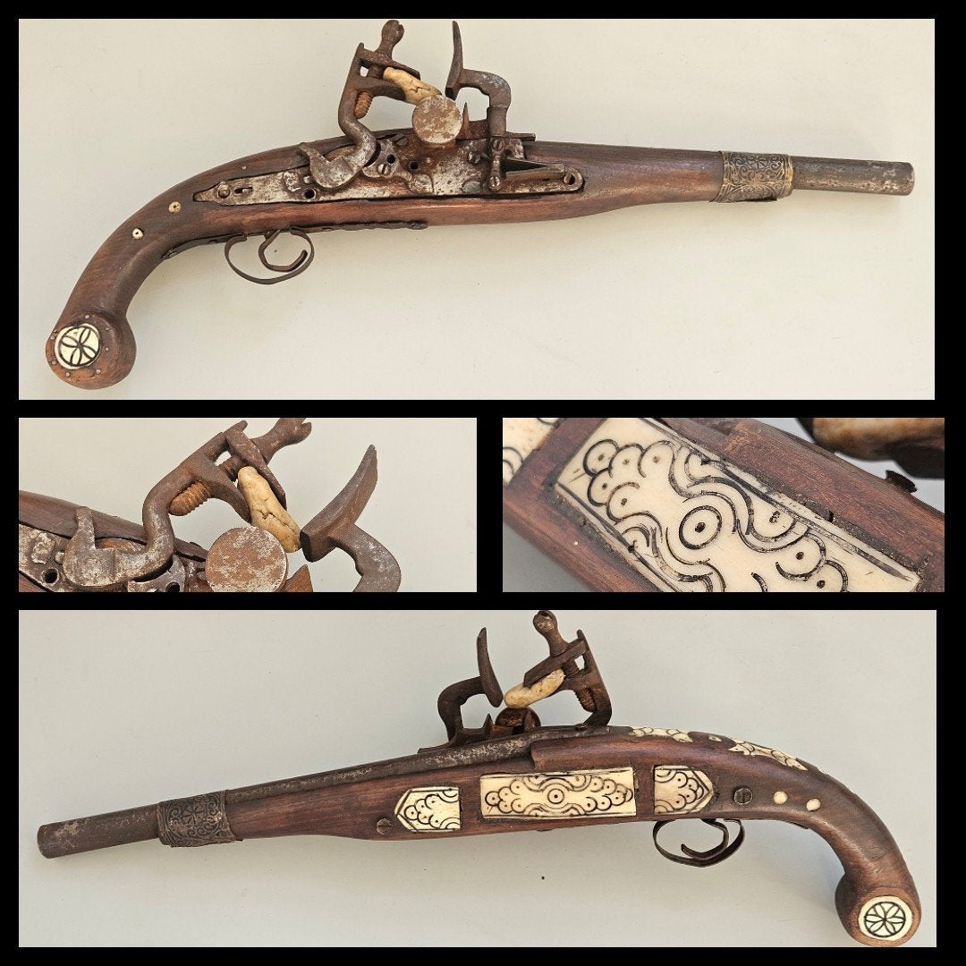 replica Russisch vuursteenpistool, Ophalen of Verzenden