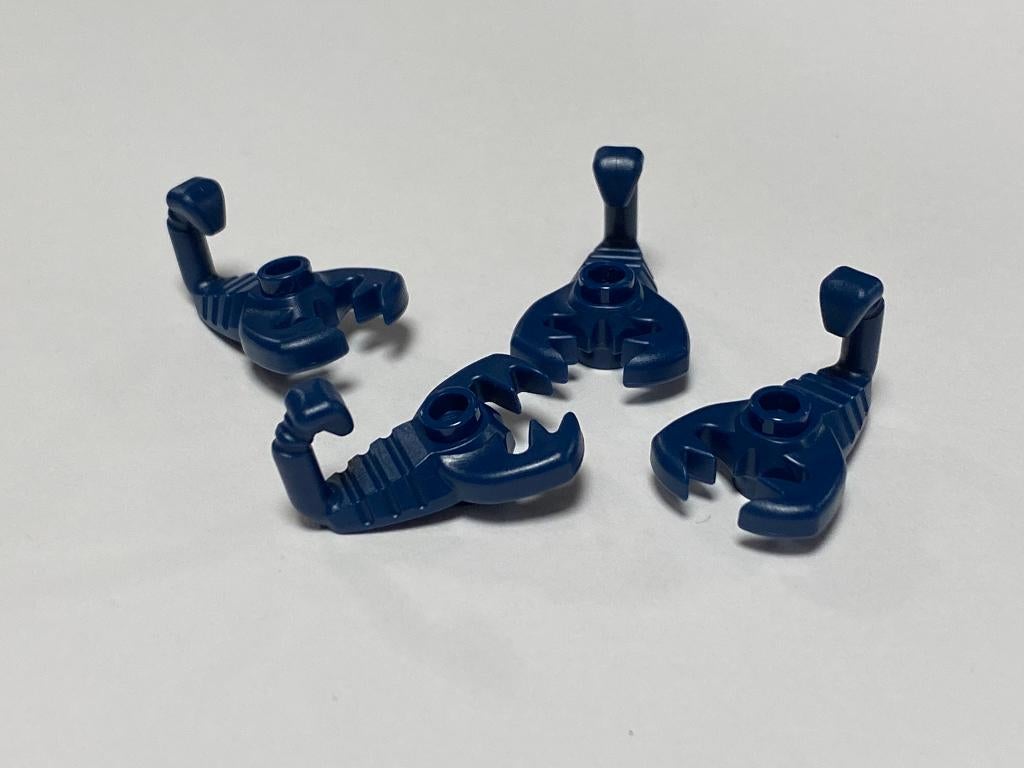 Partij Lego 4x nieuwe schorpioen / scorpion diverse kleuren, Overige thema's, Lego, Overige typen, Nieuw
