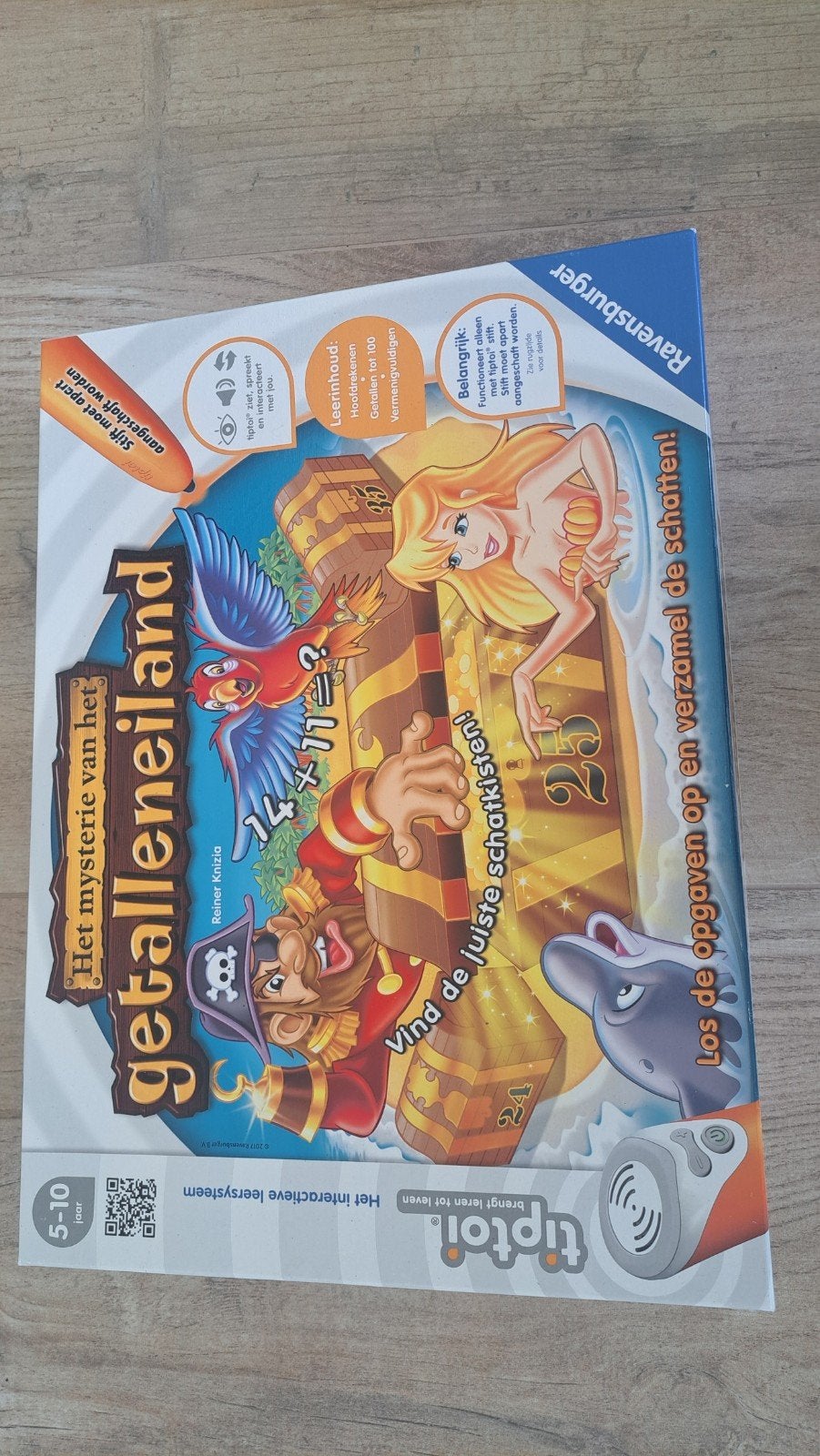 Tiptoi Het Getalleneiland - Educatief Spel Ravensburger, Een of twee spelers, Ophalen of Verzenden, Zo goed als nieuw, Ravensburger