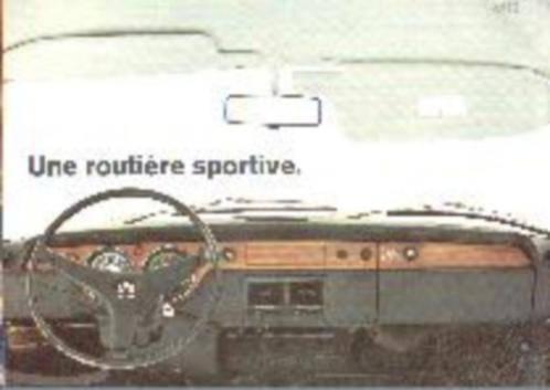 Volkswagen VW 411 fraaie originele brochure/auto folder '68, Ophalen, Zo goed als nieuw, Volkswagen