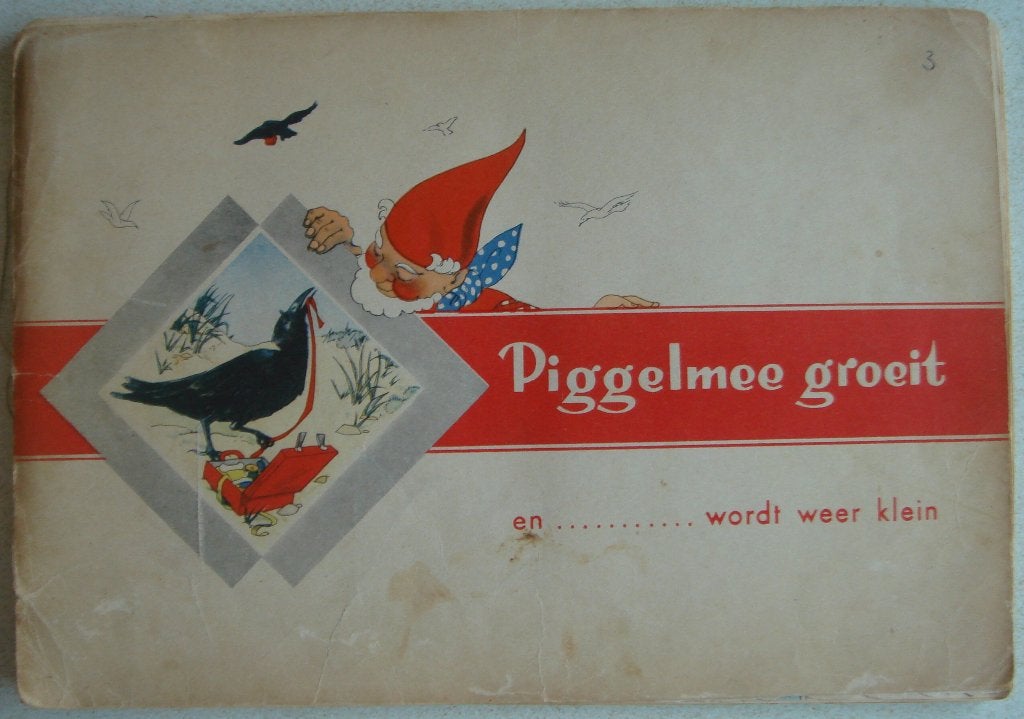 PIGGELMEE GROEIT oud plaatjesalbum uitg. Van Nelle € 3,50, Ophalen of Verzenden, Gelezen, Prentenboek
