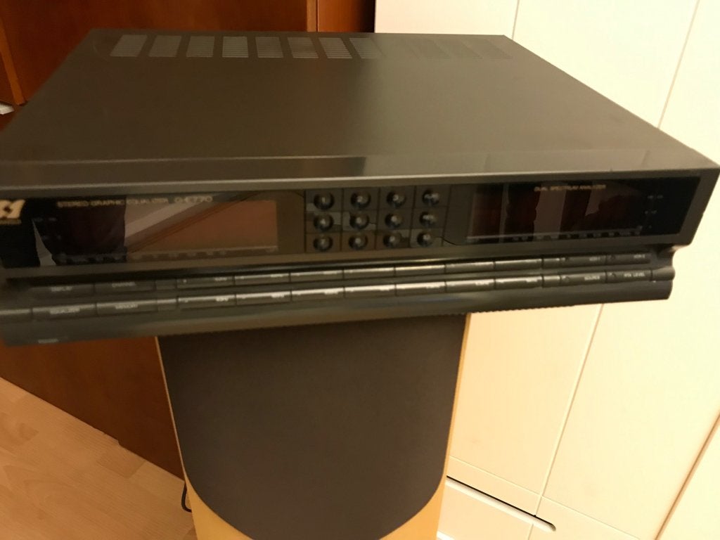 Sansui G-E770 Stereo Grafische Equalizer;  zeldzaam vondst, Ophalen, Zo goed als nieuw, Minder dan 60 watt, Overige merken