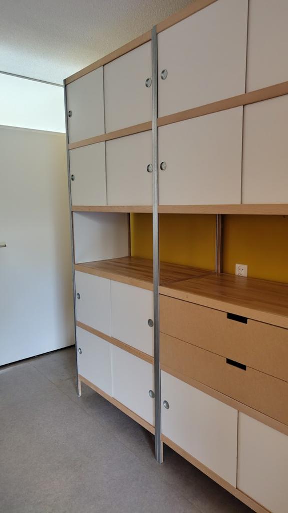 Modulo kast, Ophalen, Gebruikt