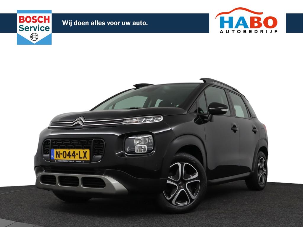 Citroen C3 Aircross 1.2 PURETECH FEEL AUTOMAAT ECC/CRUISE/RE, Auto's, Citroën, Automaat, Gebruikt, 1199 cc, Zwart