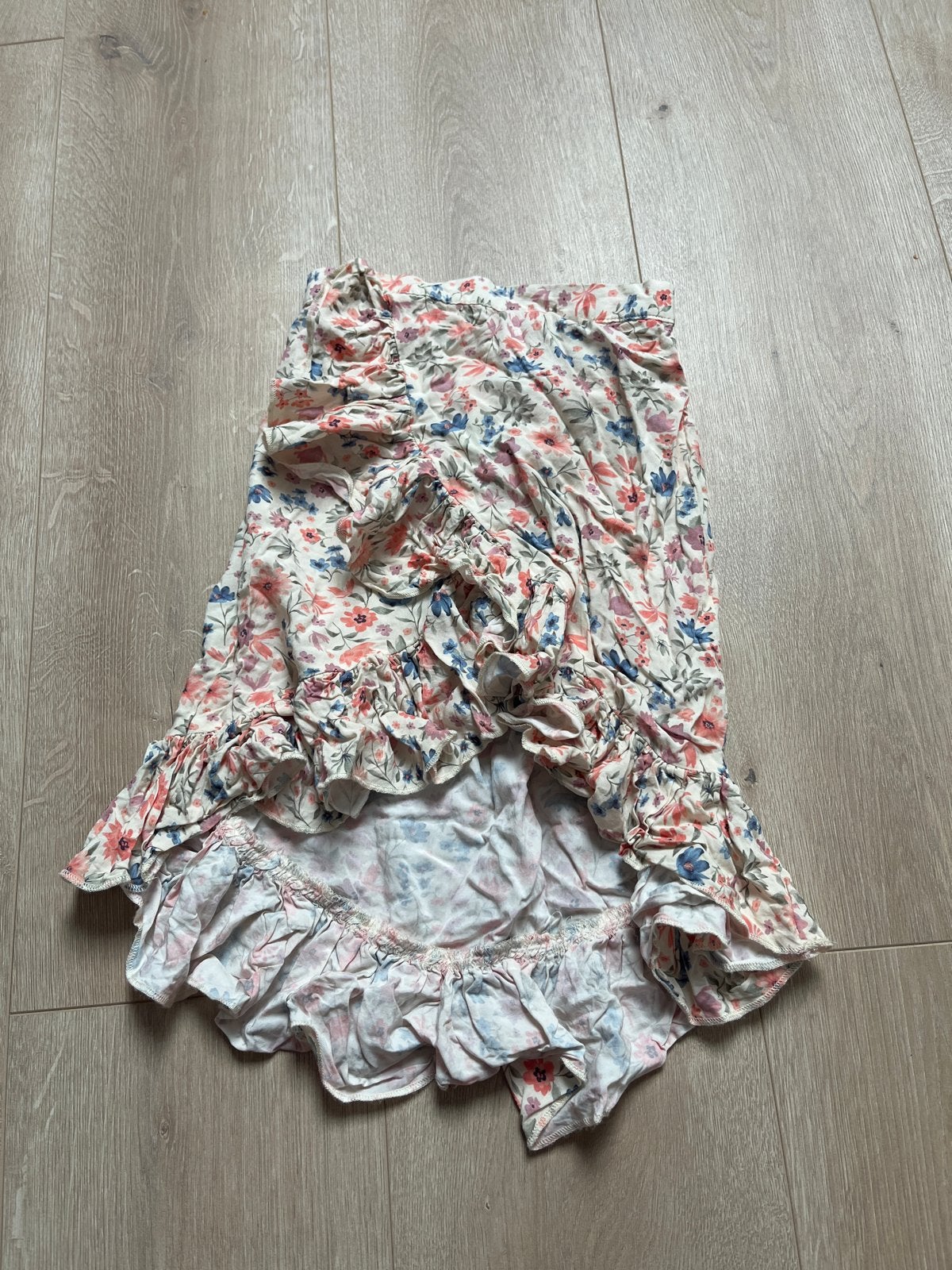 Hema bloemenrokje maat 98/104, Kinderen en Baby's, Kinderkleding | Maat 98, Ophalen of Verzenden, Zo goed als nieuw, Meisje, Jurk of Rok