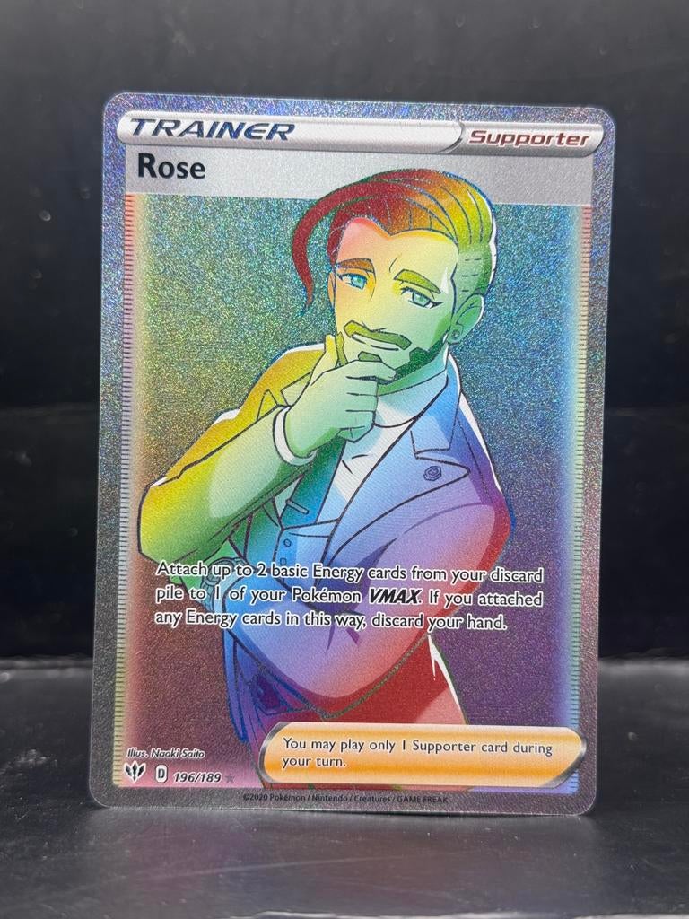 Pokemon Darkness Ablaze - Rose 196/189, Ophalen of Verzenden, Zo goed als nieuw