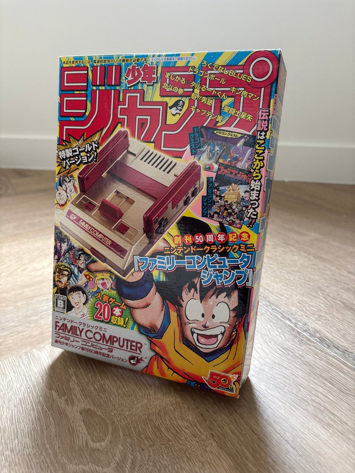Nintendo Classic Mini Famicom Jump 50th Anniversary Edition, Ophalen of Verzenden, Nieuw, Met 2 controllers, Met games