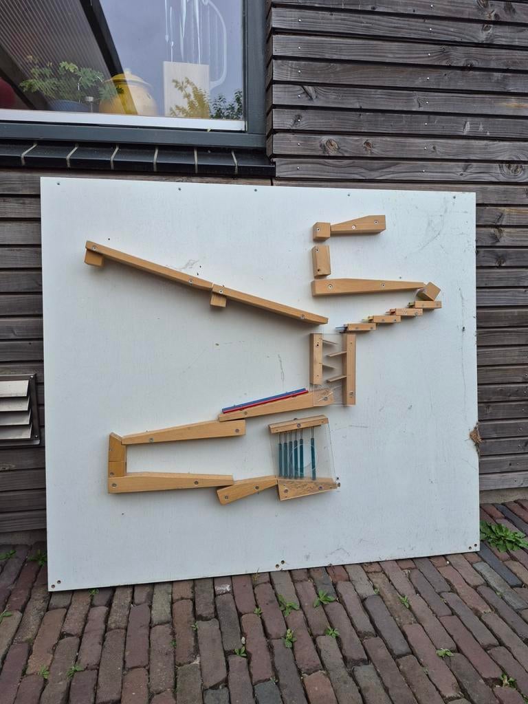Grote Haba Knikkerbaan Wandpaneel - Educatief Speelgoed, Kinderen en Baby's, Speelgoed | Educatief en Creatief, Ophalen, Gebruikt