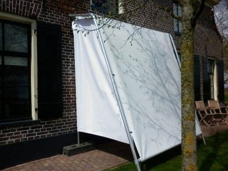 Gezocht Doorwerkscherm/ schermen!., Ophalen of Verzenden, Zo goed als nieuw, Gevelsteiger, 5 meter of hoger