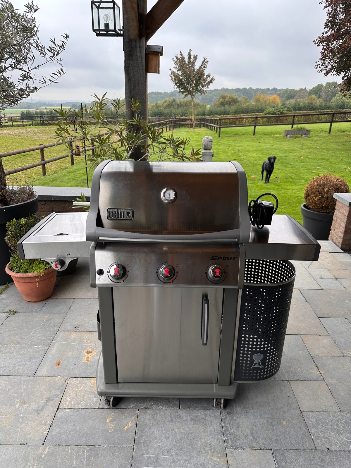 Weber Spirit S-320 Premium GBS RVS Gasbarbecue, Ophalen, Zo goed als nieuw