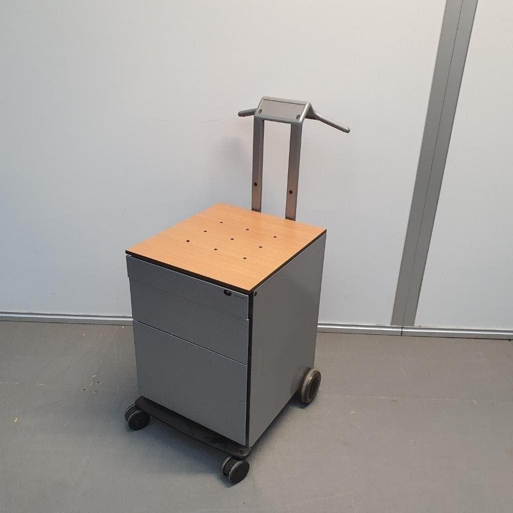 Ahrend flextrolley - 66x43x49 cm, Huis en Inrichting, Ophalen, Gebruikt, 5 laden of meer, Minder dan 100 cm