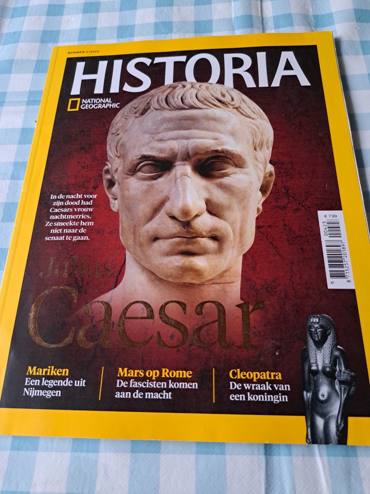 Historia Magazine - Julius Caesar (Nummer 4/2023), Ophalen of Verzenden, Zo goed als nieuw, Overige typen