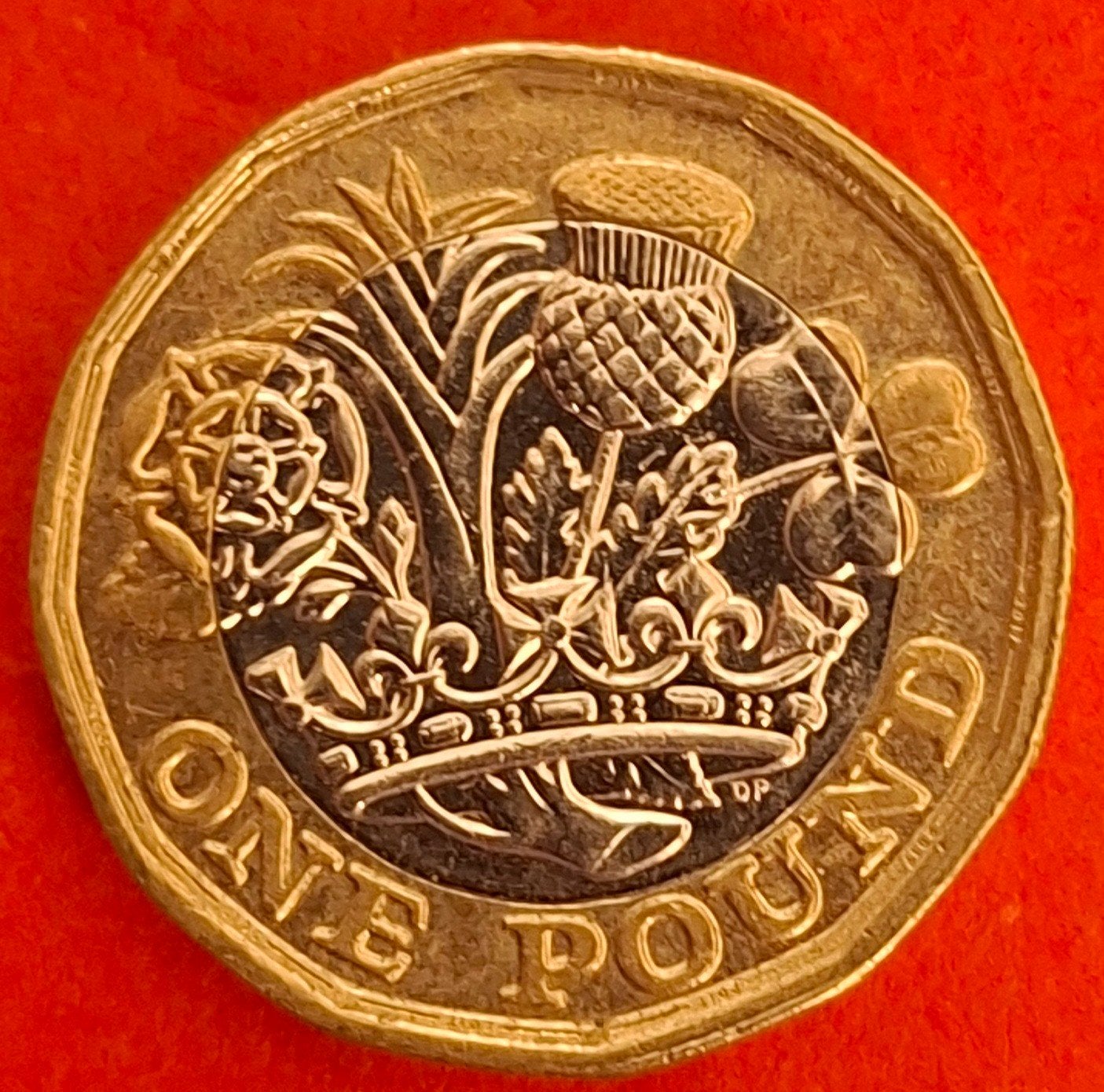 Groot-Britannië - 1 Pond 2017 – Elizabeth II, Ophalen of Verzenden, Overige landen, Losse munt