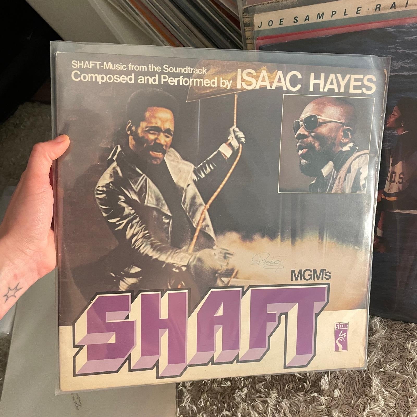 Isaac Hayes - Shaft Soundtrack LP (1971), Ophalen, LP, Gebruikt, Originele persing