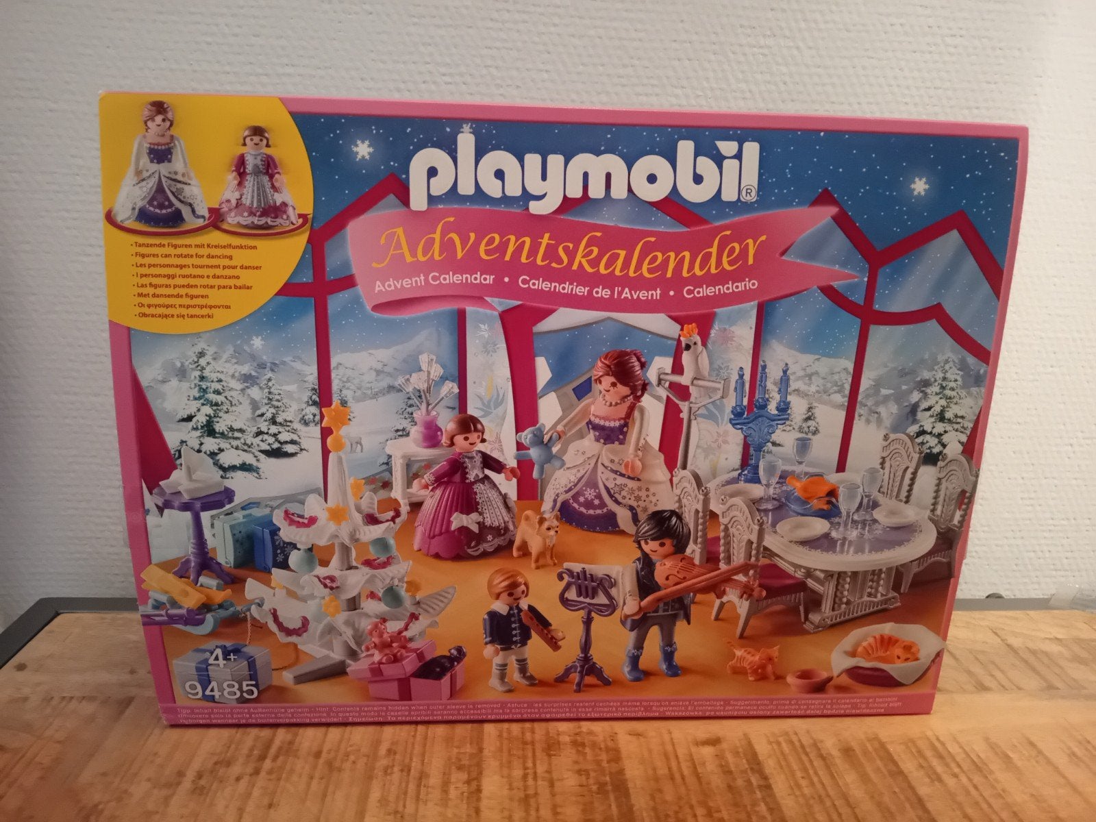 Playmobil Advendskalender 9485, Ophalen of Verzenden, Meer dan 50 stukjes, Zo goed als nieuw, 6 jaar of ouder