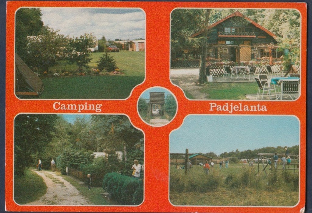 Vledder Camping Padjelanta Gelopen 1984, Verzenden, 1980 tot heden, Gelopen, Drenthe